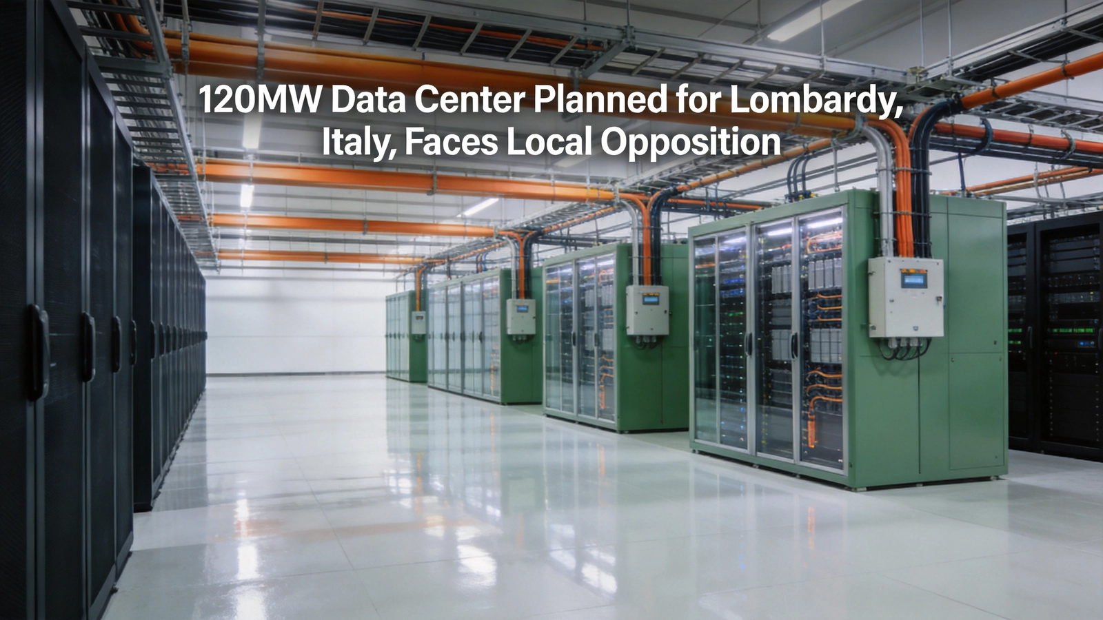 120MW Data Center Planned for Lombardy, Italy, Faces Local Opposition