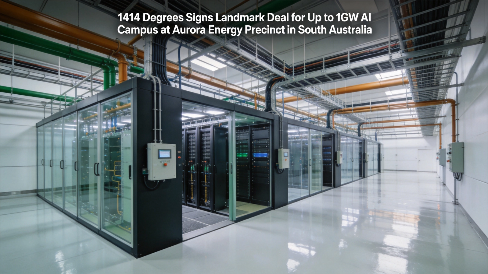 1414 Degrees Signs Landmark Deal for Up to 1GW AI Campus at Aurora Energy Precinct in South Australia