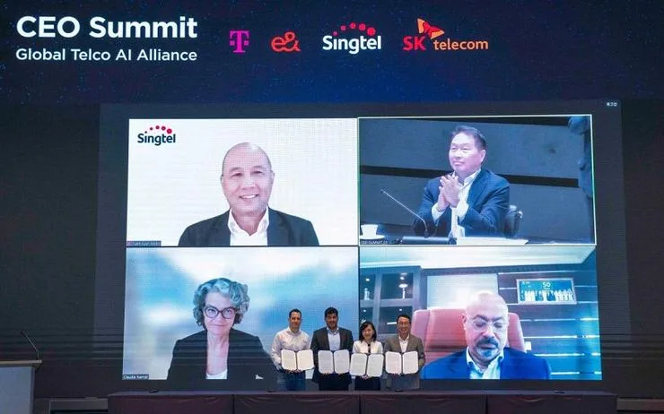 Singtel forges AI alliance with major global telcos
