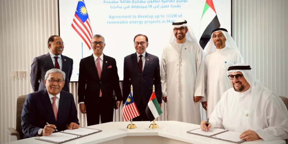 Masdar signs MoU with Malaysia to develop 10GW of renewable  capacity