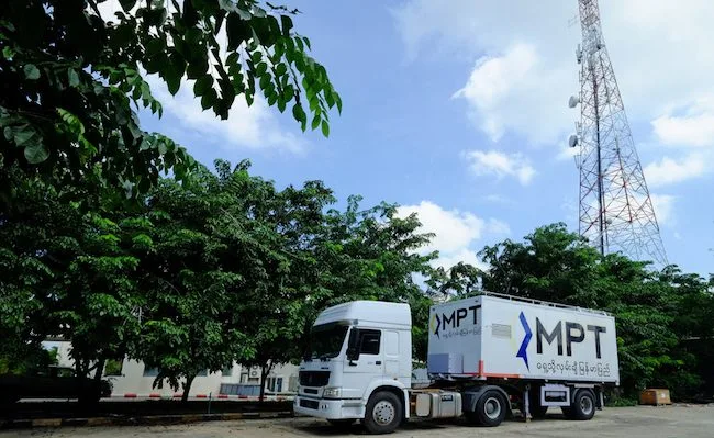 KDDI bottom-line hit by Myanmar loss