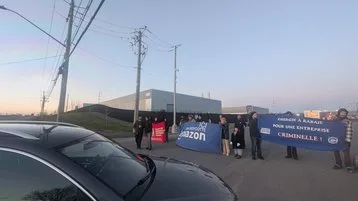 AWS data center in Quebec, Canada, blockaded over Amazon layoffs