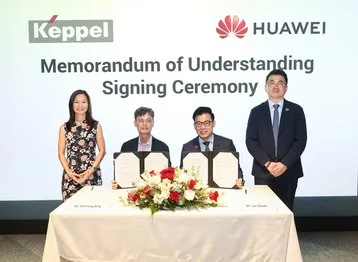 Huawei, Keppel sign MoU on solar and battery storage for data centers across ASEAN