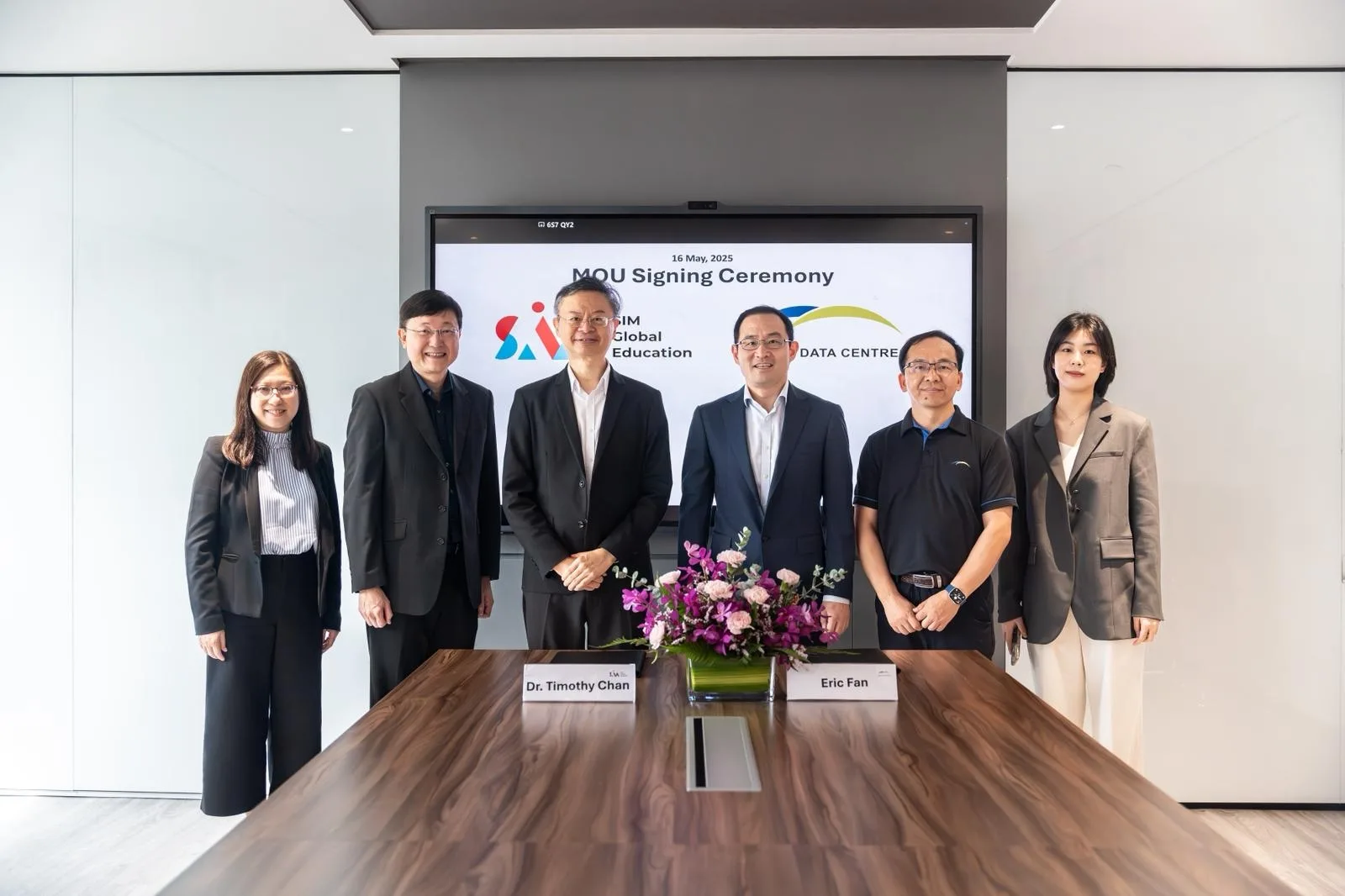 BDC and SIM sign MoU for Talent Cultivation and Workforce Readiness for the Data Center Industry