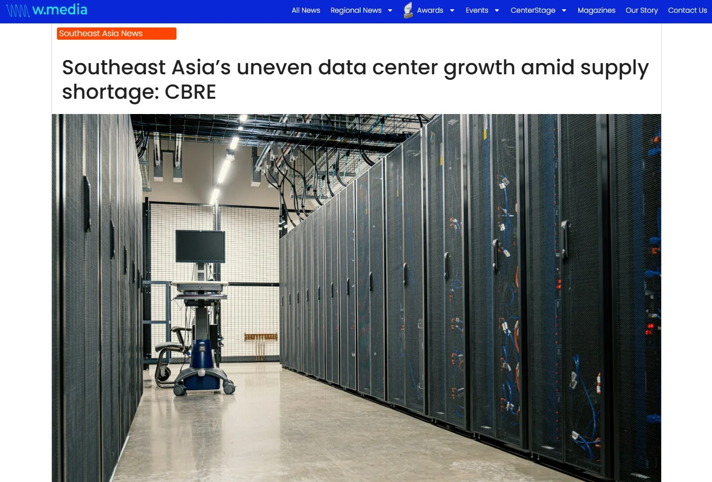 Southeast Asia’s uneven data center growth amid supply shortage: CBRE