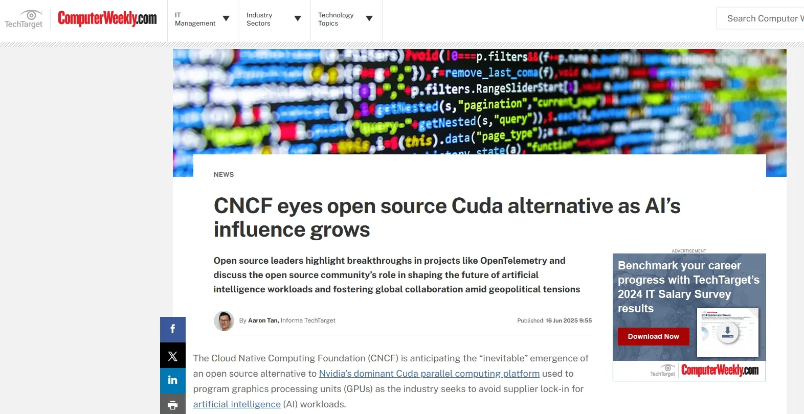 CNCF eyes open source Cuda alternative as AI’s influence grows