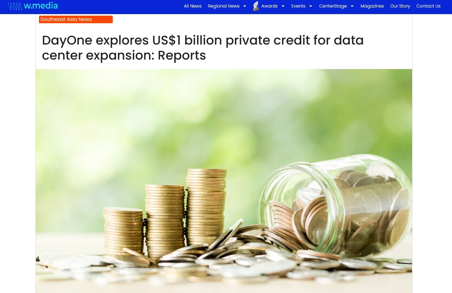 DayOne explores US$1 billion private credit for data center expansion: Reports
