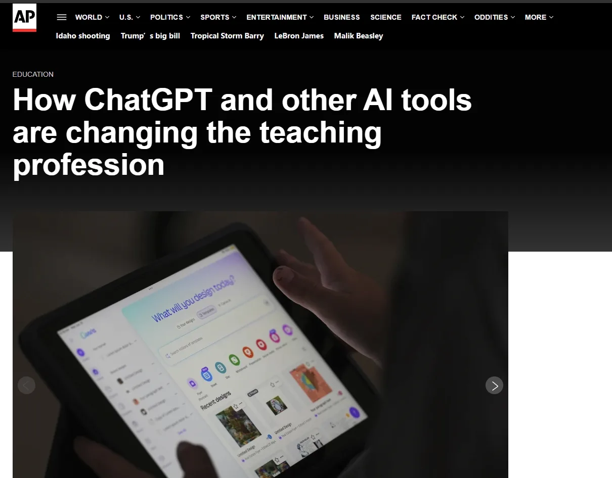 How ChatGPT and other AI tools are changing the teaching profession