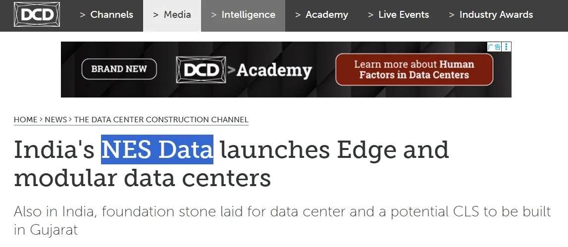India's NES Data launches Edge and modular data centers