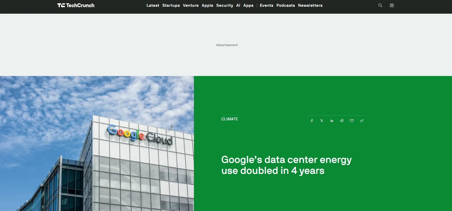 Google’s data center energy use doubled in 4 years