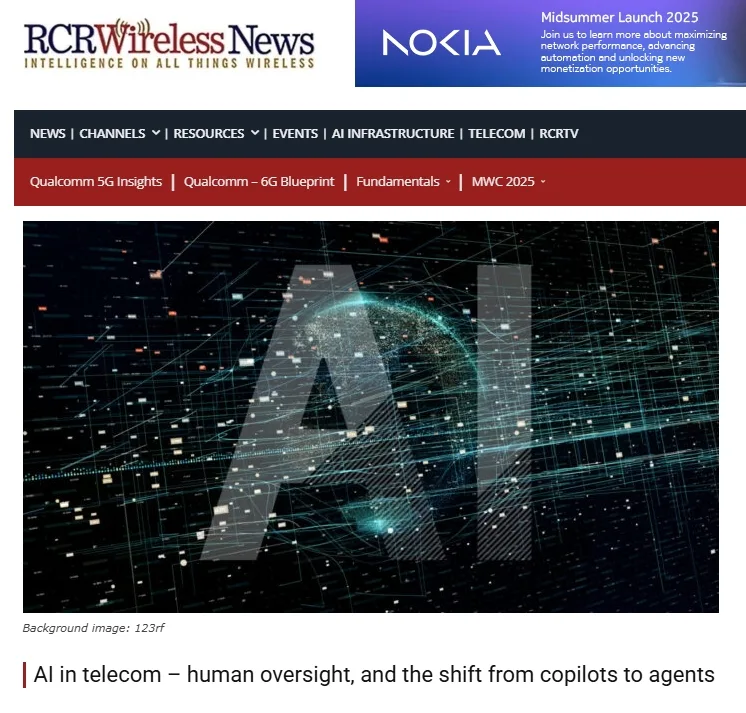 AI in telecom – human oversight, and the shift from copilots to agents