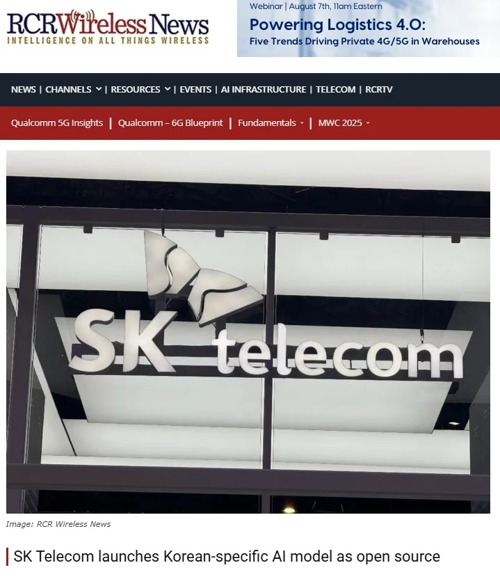 SK Telecom launches Korean-specific AI model as open source