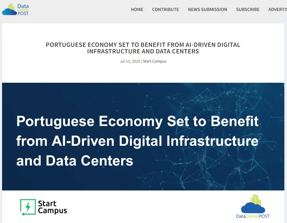 Portuguese Economy Set to Benefit from AI-Driven Digital Infrastructure and Data Centers