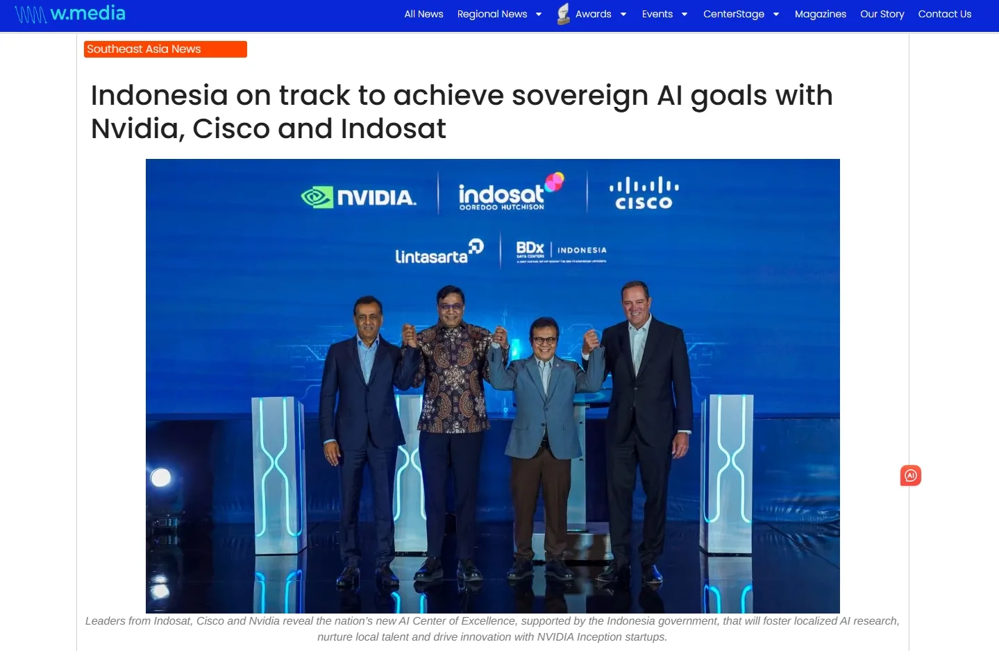 Indonesia on track to achieve sovereign AI goals with Nvidia, Cisco and Indosat