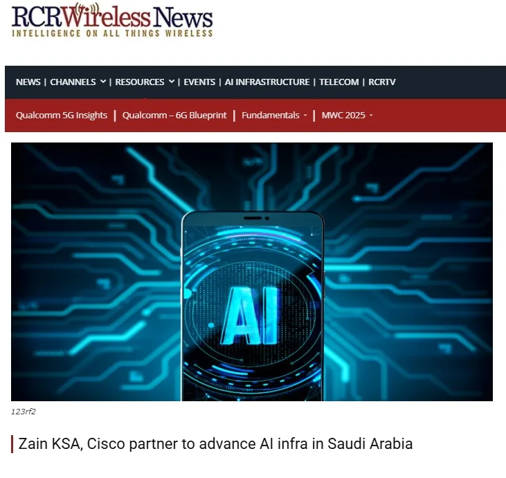 Zain KSA, Cisco partner to advance AI infra in Saudi Arabia