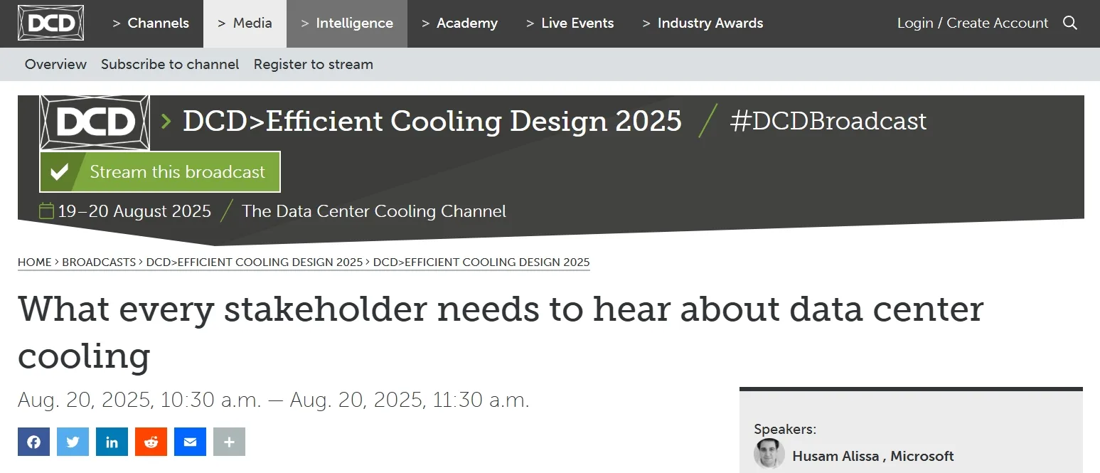 What every stakeholder needs to hear about data center cooling