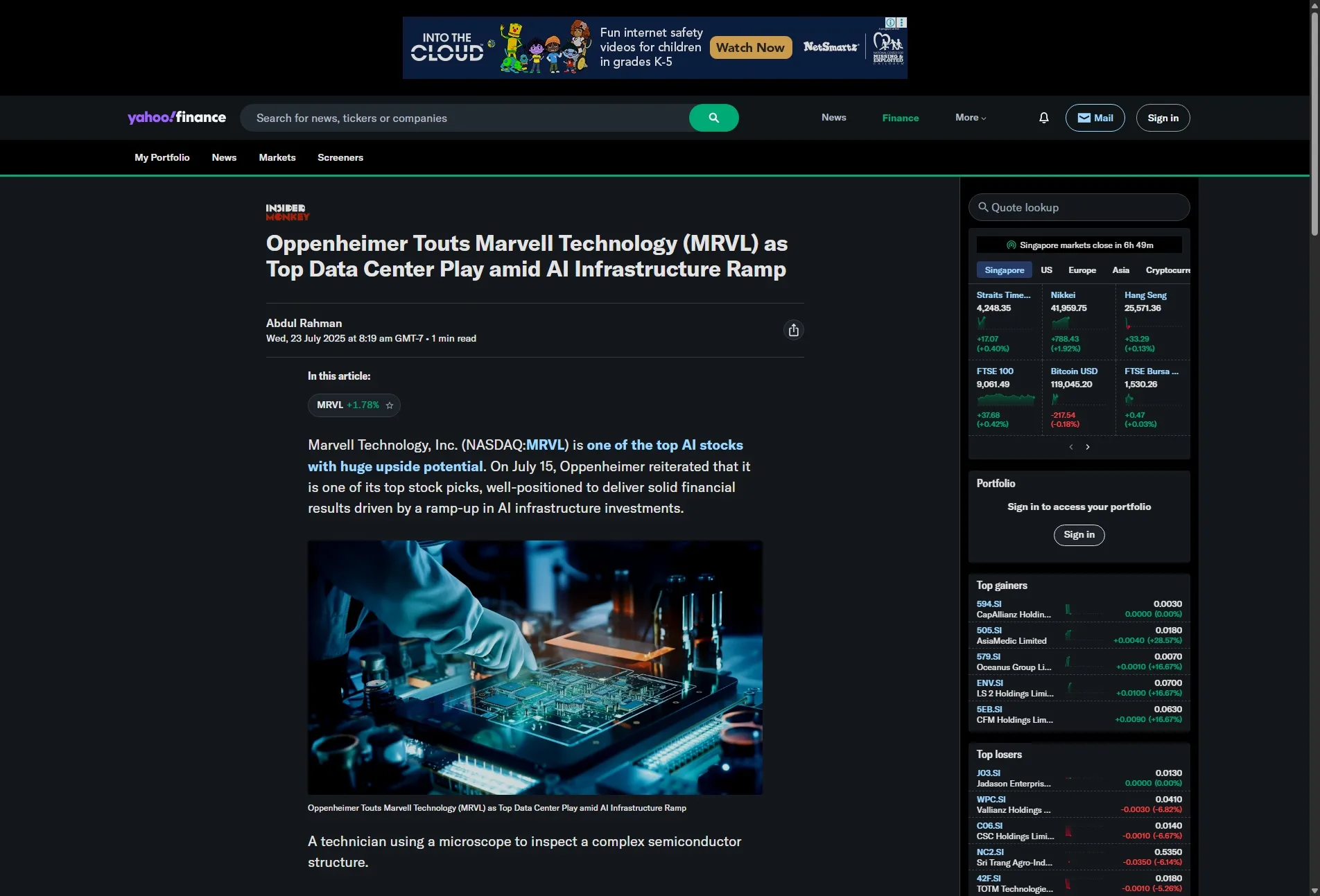 Oppenheimer Touts Marvell Technology (MRVL) as Top Data Center Play amid AI Infrastructure Ramp
