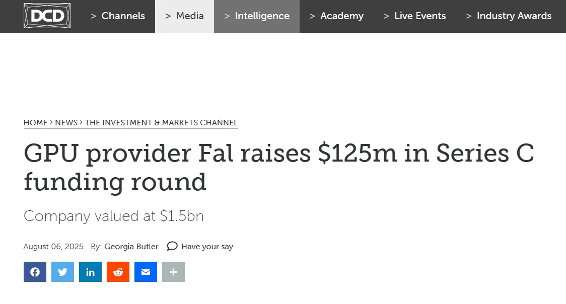 GPU provider Fal raises $125m in Series C funding round