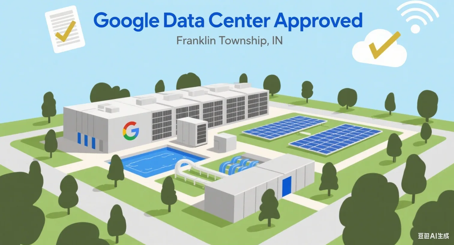 Google gets approval for data center campus in Franklin Township, Indiana