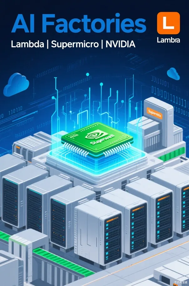 Lambda Builds AI Factories with Supermicro NVIDIA Blackwell GPU Server Clusters to Deliver Production-ready Next-Gen AI Infrastructure at Scale
