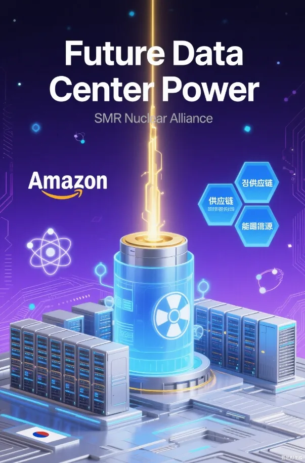 X Factor for Future Data Center Power: Amazon, South Korean Supply Chain Firms Unite on SMR Nuclear