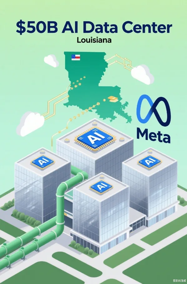 Meta's planned Louisiana AI data center to cost $50 billion, Trump says