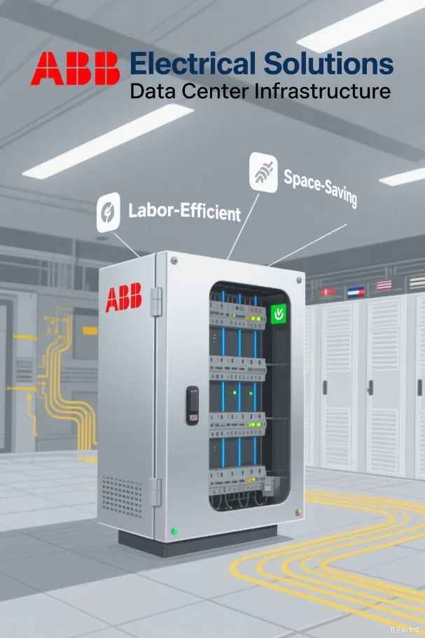 ABB launches new labor and space saving electrical solutions to enhance data center infrastructure