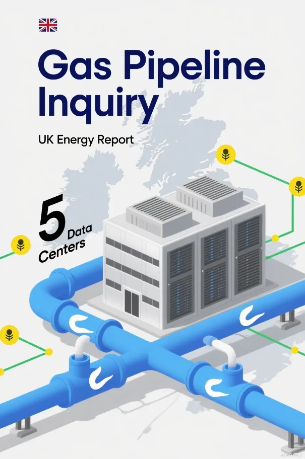Five data centers inquire about connecting to UK gas pipelines - report