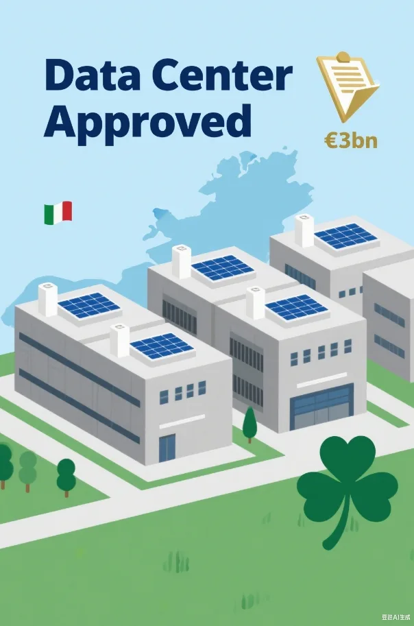 Kildare County Council grants permission for €3bn data center near Naas, Ireland