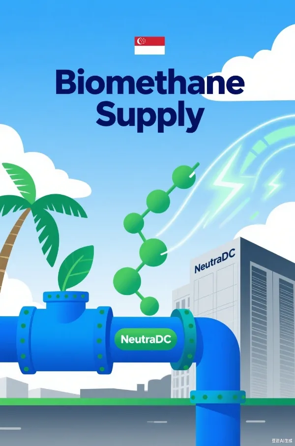 Indonesian gas company PGN to supply biomethane to NeutraDC data centers in Singapore