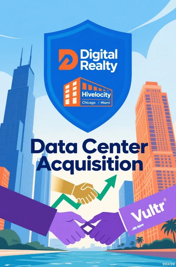 Digital Realty acquires colo biz of Hivelocity in Chicago and Miami, partners with Vultr