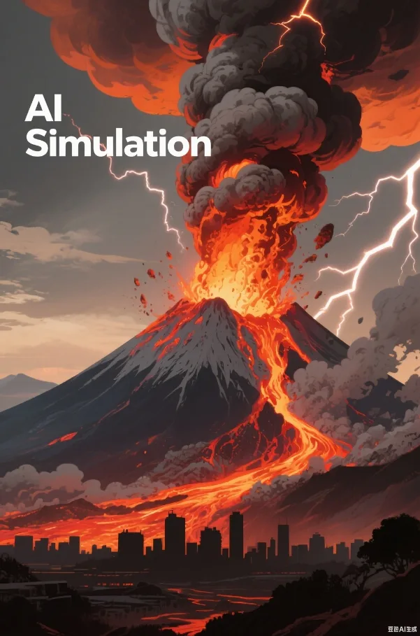Japan releases AI-generated video showing simulation of Mount Fuji violently erupting