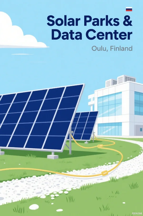 Two solar parks and data center to be built near Oulu, Finland