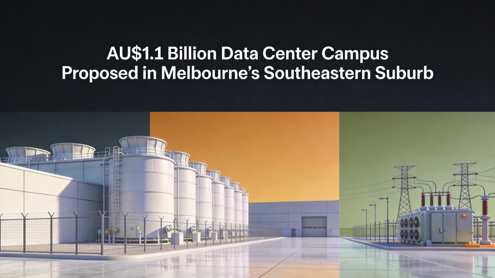 AU$1.1 Billion Data Center Campus Proposed in Melbourne’s Southeastern Suburb