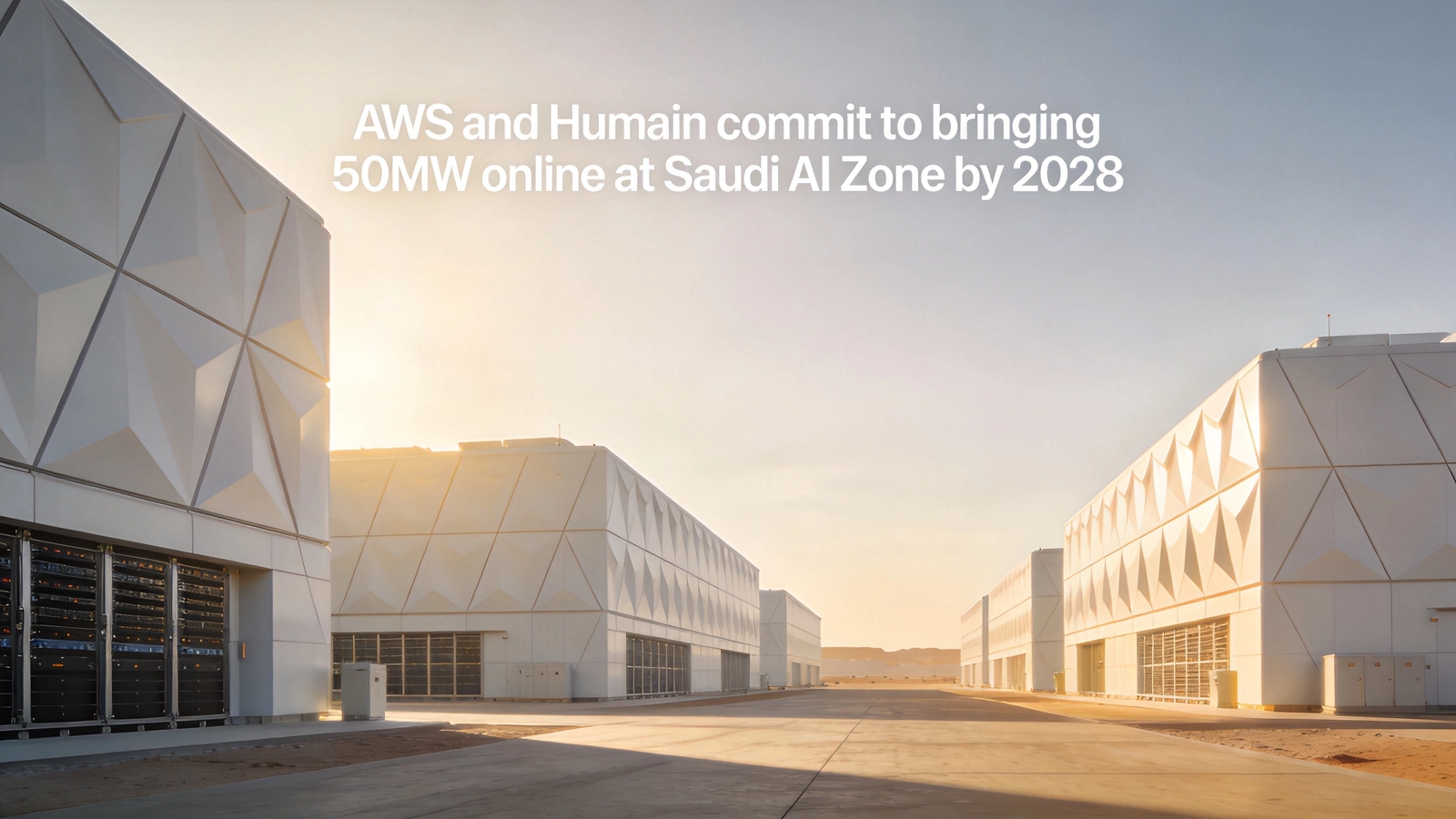 AWS and Humain Commit to Bringing 50MW Online at Saudi AI Zone by 2028