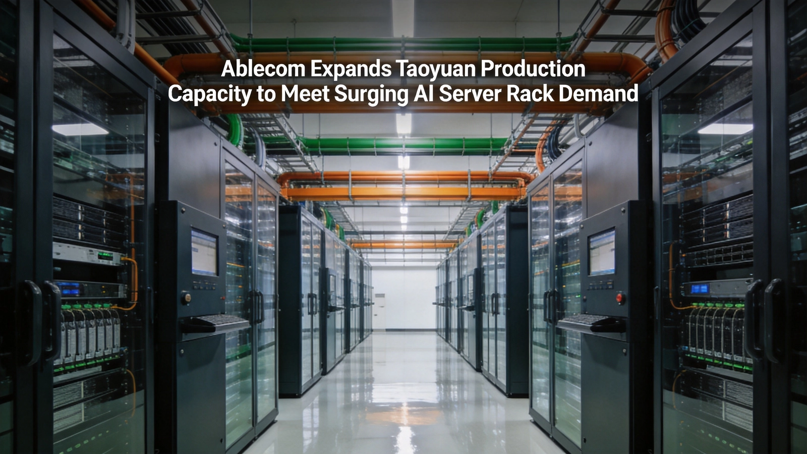 Ablecom Expands Taoyuan Production Capacity to Meet Surging AI Server Rack Demand