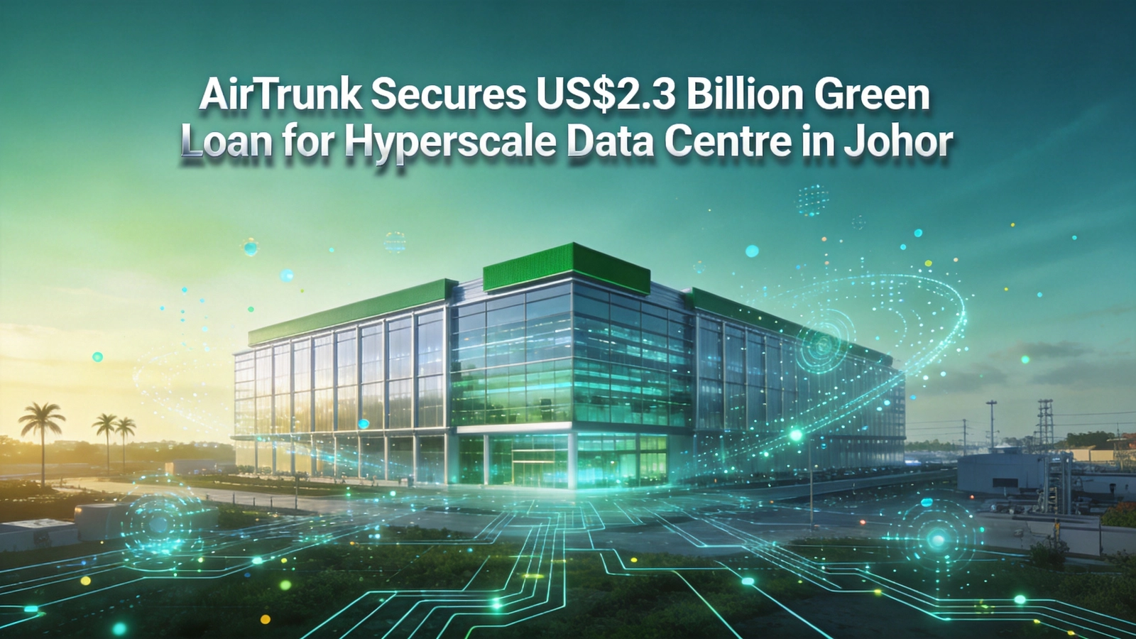 AirTrunk Secures US$2.3 Billion Green Loan for Hyperscale Data Centre in Johor