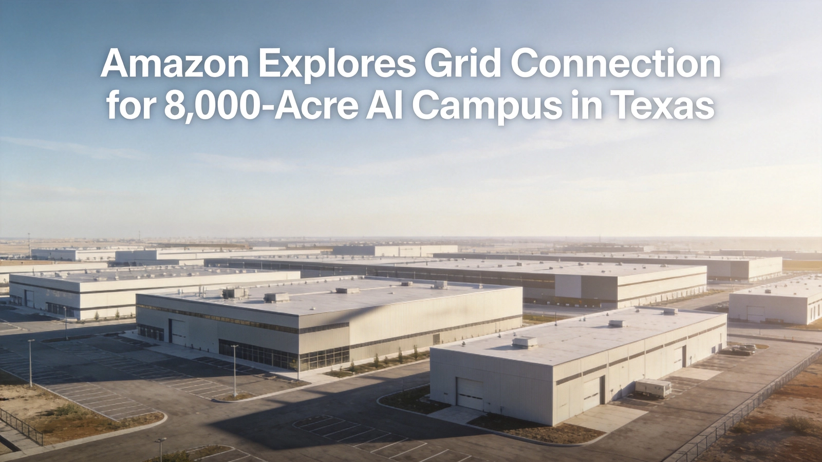 Amazon Explores Grid Connection for 8,000-Acre AI Campus in Texas