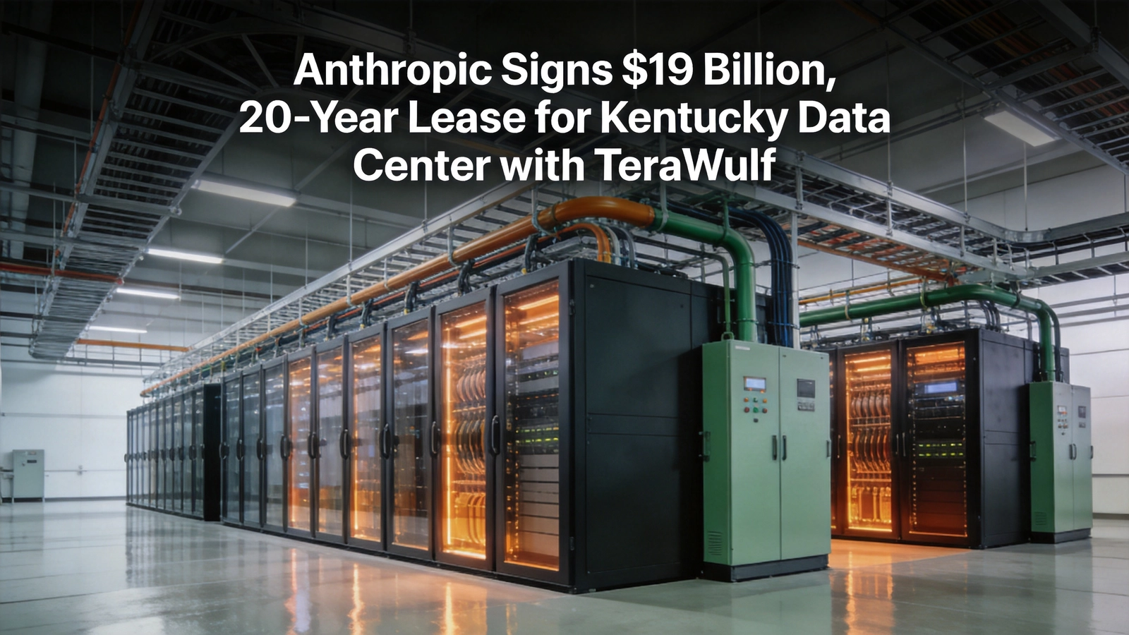 Anthropic Signs $19 Billion, 20-Year Lease for Kentucky Data Center with TeraWulf