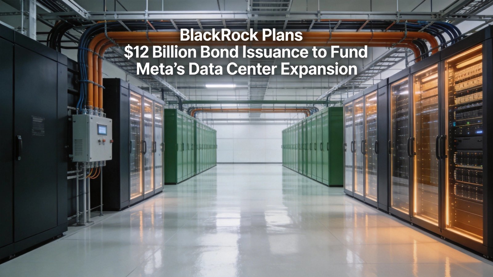 BlackRock Plans $12 Billion Bond Issuance to Fund Meta’s Data Center Expansion
