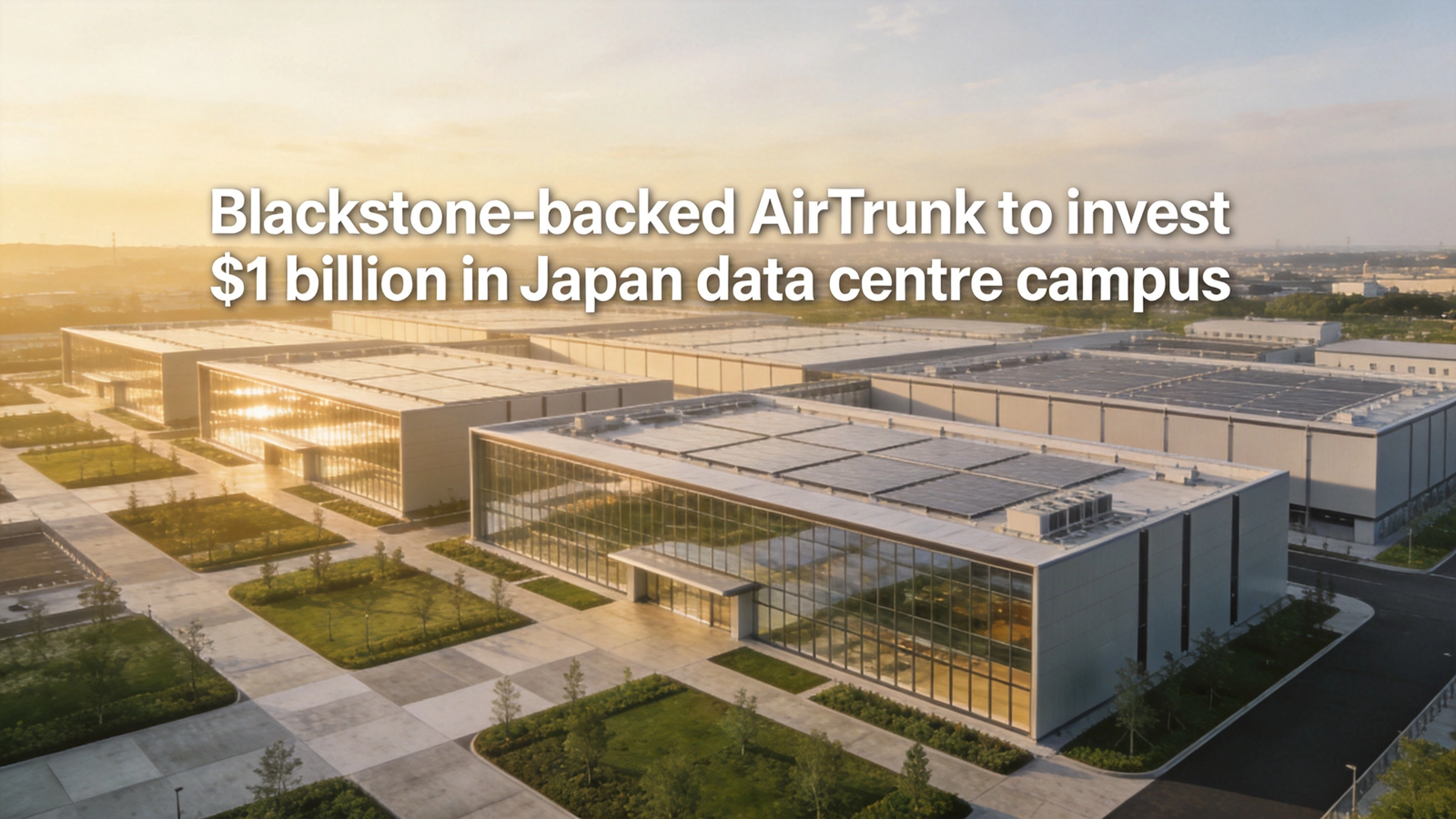 Blackstone-Backed AirTrunk to Invest $1 Billion in Japan Data Centre Campus for AI Workloads