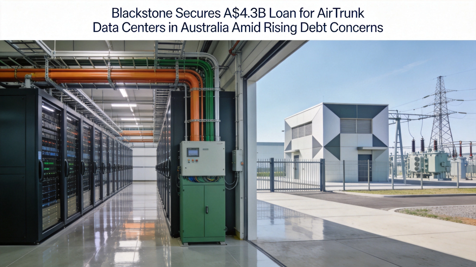 Blackstone Secures A$4.3B Loan for AirTrunk Data Centers in Australia Amid Rising Debt Concerns