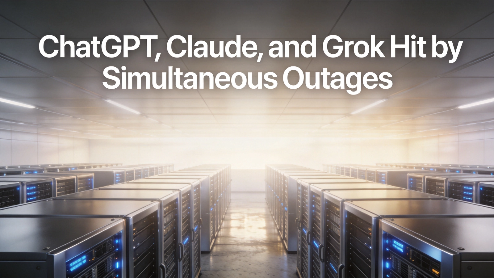 ChatGPT, Claude, and Grok Hit by Simultaneous Outages