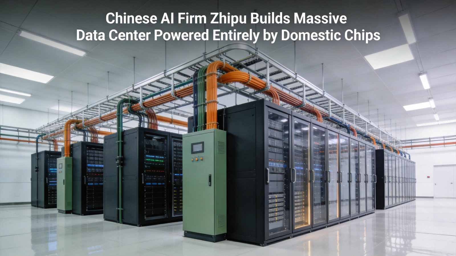 Chinese AI Firm Zhipu Builds Massive Data Center Powered Entirely by Domestic Chips