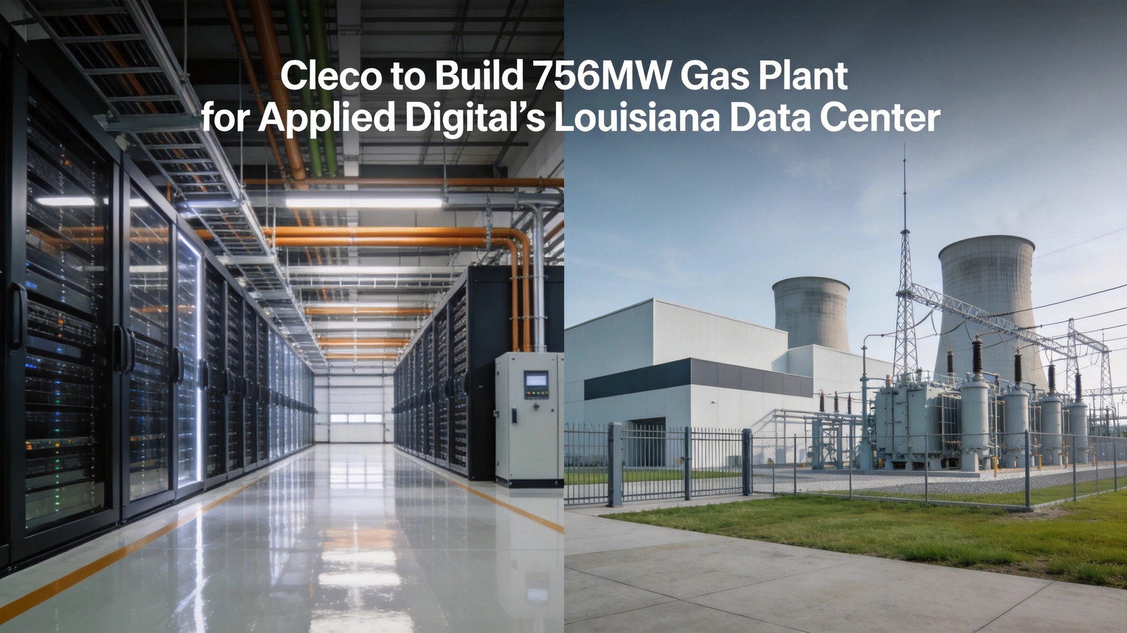 Cleco to Build 756MW Gas Plant for Applied Digital’s Louisiana Data Center