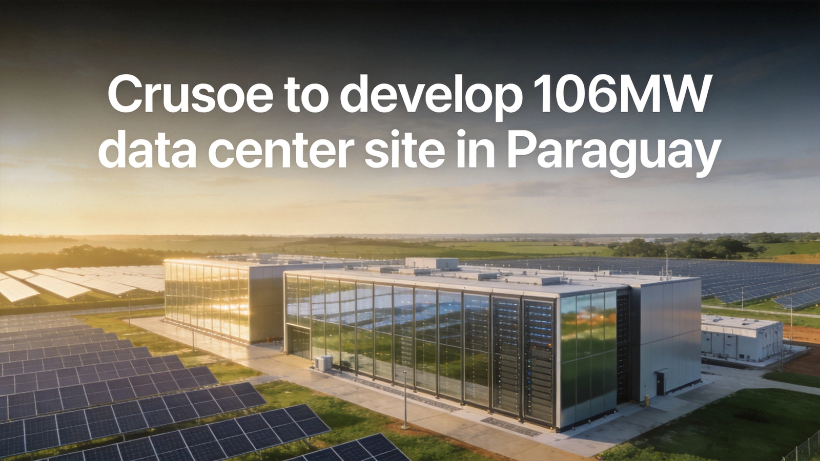 Crusoe Partners with Araico to Build 106MW AI Data Center in Paraguay