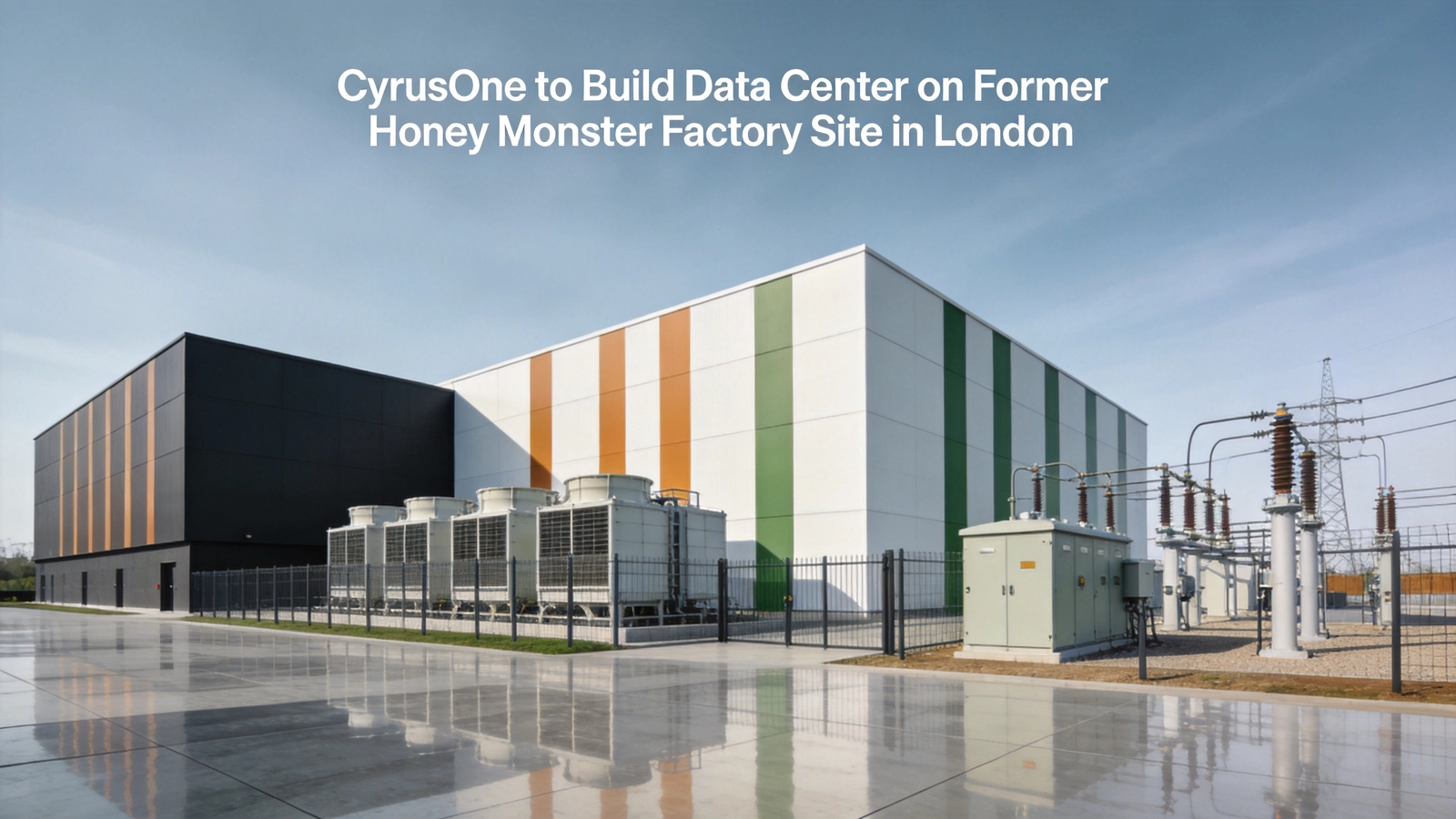 CyrusOne to Build Data Center on Former Honey Monster Factory Site in London