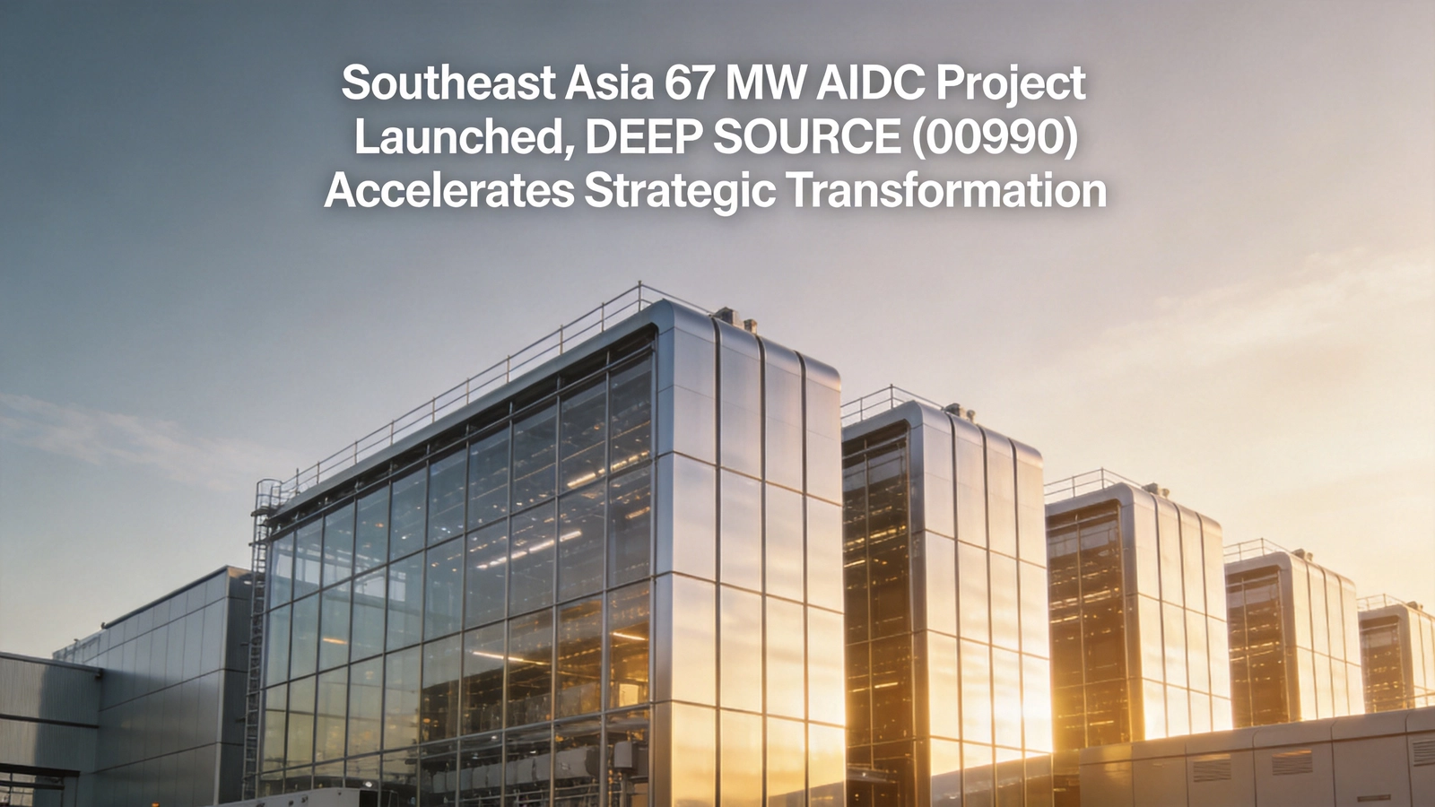 DEEP SOURCE Launches 67 MW AI Data Center in Malaysia, Secures 10-Year Colocation Deal and $221 Million Construction Contract