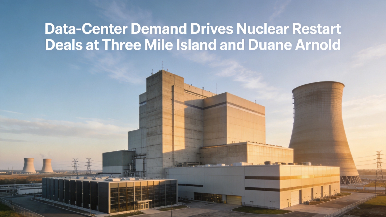 Data-Center Demand Drives Nuclear Restart Deals at Three Mile Island and Duane Arnold