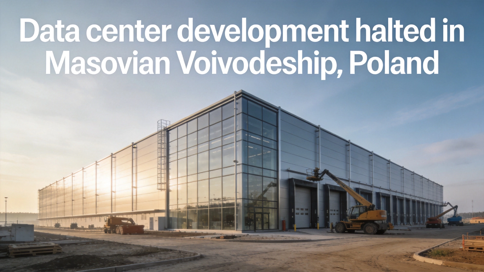 Data Center Project Halted in Poland’s Masovian Voivodeship After Local Council Vote
